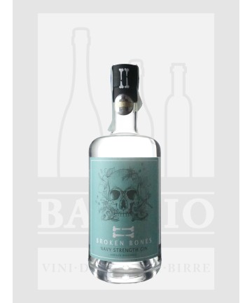 0500 GIN BROKEN BONES NAVY...