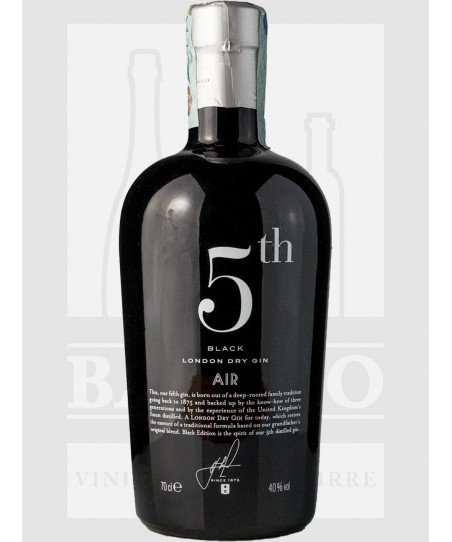 5th 'Black Air' Gin 40% 70 cl