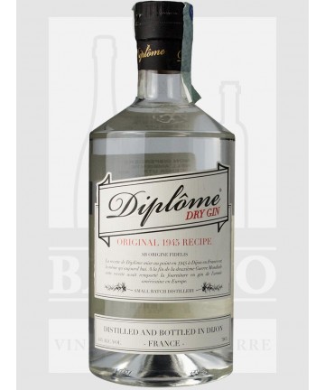 0700 DIPLOME DRY GIN  44%